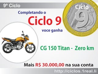 9º Ciclo

Ciclo

9
CG150Titan-Zerokm
MaisR$30.000,00nasuaconta
http://ciclos.1real.li

 