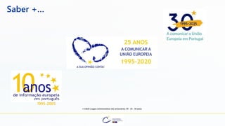 © CIEJD | Logos comemorativos dos aniversários (10 - 25 - 30 anos)
Saber +…
1995-2005
 