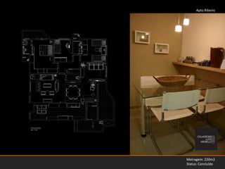 Apto RibeiroMetragem: 220m2Status: Concluído