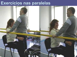 Exercícios nas paralelas
 