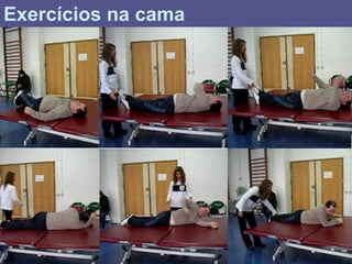Exercícios na cama
 