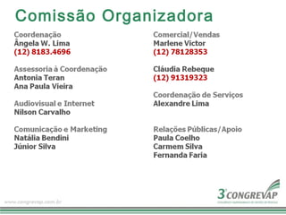 Comissão Organizadora
 