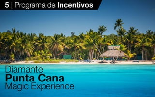 15
Diamante
Punta Cana
Magic Experience
5 | Programa de Incentivos
 