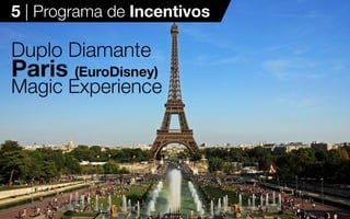 17
Duplo Diamante
Paris (EuroDisney)
Magic Experience
5 | Programa de Incentivos
 