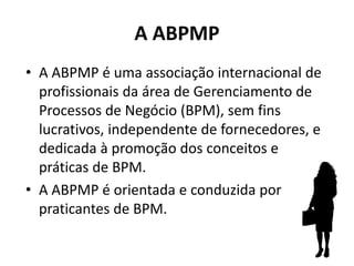 Apresentação Coquetel ABPMP Brasil