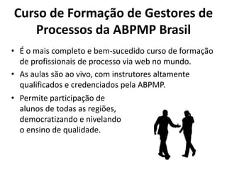 Apresentação Coquetel ABPMP Brasil