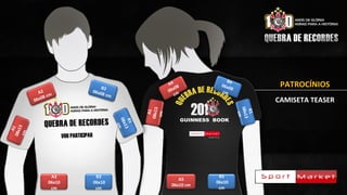 PATROCÍNIOS
CAMISETA TEASER
A1
08x13
cm
A2
06x08 cm
A3
06x10
cm
B1
08x13
cm
B2
06x08 cm
B3
06x10
cm
A1
08x13
cm
A4
06x08
cm
A5
06x10 cm
B1
08x13
cm
B4
06x08
cm
B5
06x10
cm
 