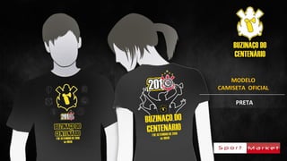 PRETA
MODELO
CAMISETA OFICIAL
 
