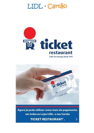 LIDL - Cartão
 