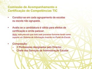 Certificação de Competências TIC