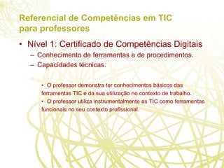 Certificação de Competências TIC