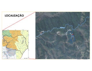 LOCALIZAÇÃO
!(
Pompéu
Córrego Sabará
 