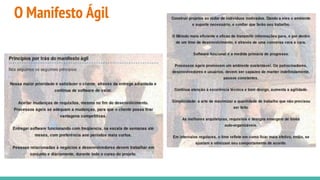 O Manifesto Ágil
 