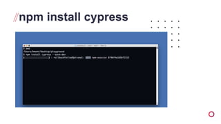 Apresentacao Cypress - Cases Adobe AEM