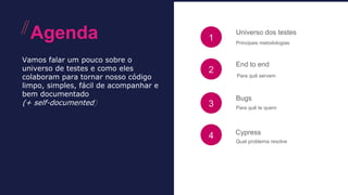 Apresentacao Cypress - Cases Adobe AEM