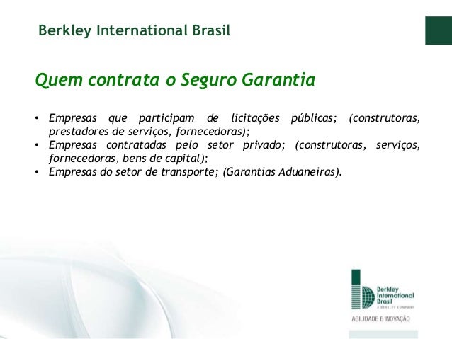 CURSO BÁSICO DE SEGURO DE GARANTIAS