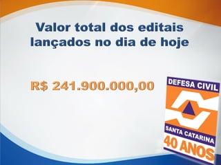 Apresentação Defesa Civil