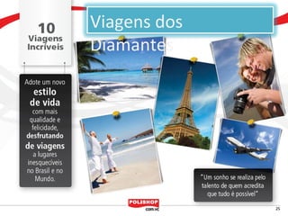 Viagens dos
Diamantes
 