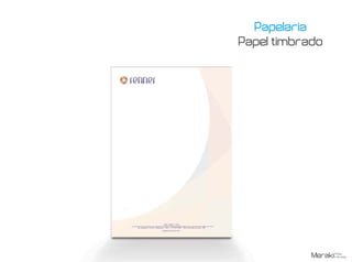Papelaria
Papel timbrado
 