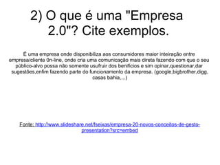 Apresentacao De Web 2 0 - Atividade 2