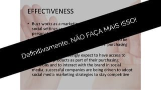 Deﬁnitivamente, NÃO FAÇA MAIS ISSO!
 