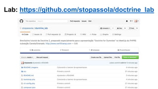 Lab: https://github.com/stopassola/doctrine_lab
 