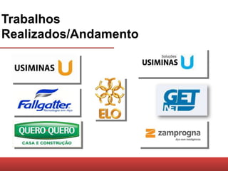 Trabalhos
Realizados/Andamento
 