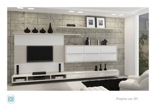 Projetos em 3D
 