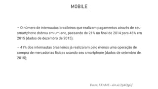 Fonte: EXAME - abr.ai/2pKOgGf
MOBILE
 