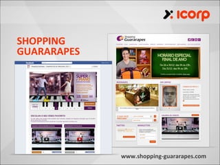 SHOPPING
GUARARAPES




             www.shopping-guararapes.com
 