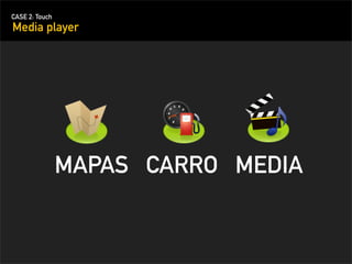 CASE 2: Touch
Media player




                MAPAS CARRO MEDIA
 