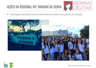 Meninas Digitais - Regional Mato Grosso