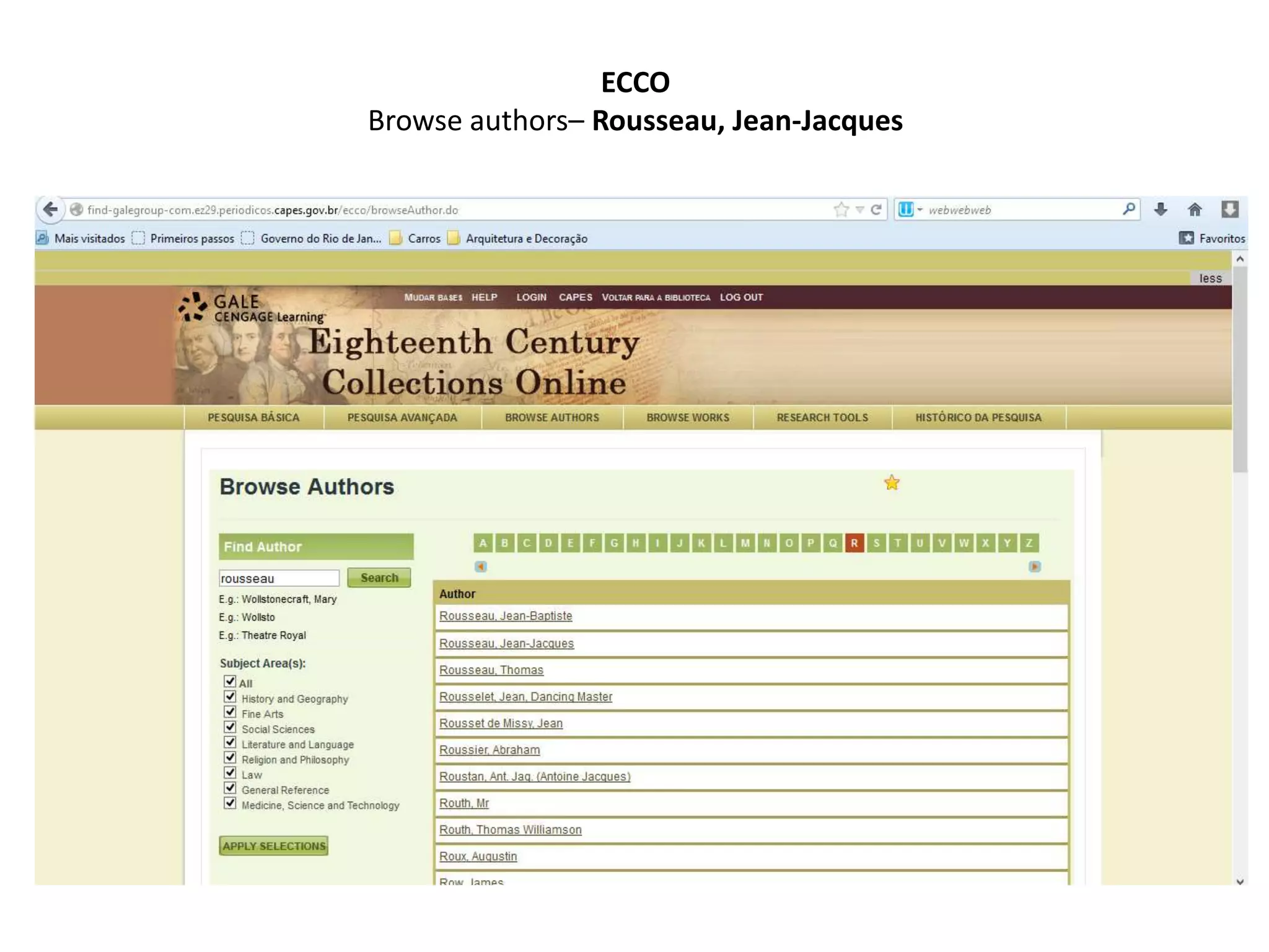 ECCO
Browse authors– Rousseau, Jean-Jacques
 