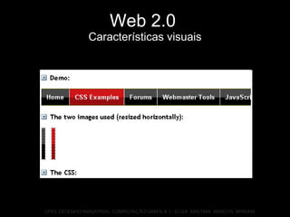 Web 2.0   Características visuais 