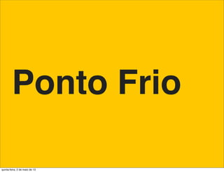 Extra / Nintendo Wii

Hotsite Promocional
quinta-feira, 9 de janeiro de 14

 