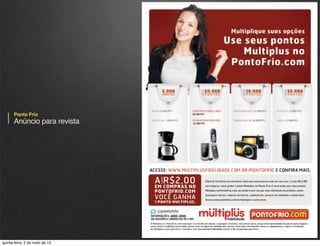 Extra

E-mail Marketing
quinta-feira, 9 de janeiro de 14

 