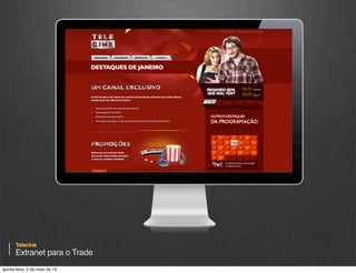 Ponto Frio / Motorola

Hotsite Promocional
quinta-feira, 9 de janeiro de 14

 