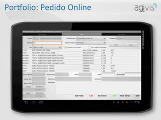 PorEolio:	
  Pedido	
  Online	
  
 