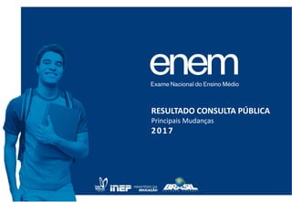 RESULTADO CONSULTA PÚBLICA
Principais Mudanças
2017
 