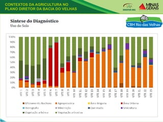 CONTEXTOS DA AGRICULTURA NO
PLANO DIRETOR DA BACIA DO VELHAS
 
