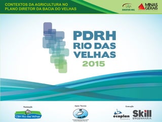 CONTEXTOS DA AGRICULTURA NO
PLANO DIRETOR DA BACIA DO VELHAS
 