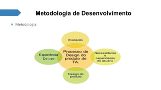 Metodologia de Desenvolvimento 
● Metodologia: 
 