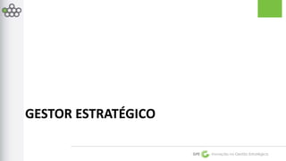 GPE Inovação na Gestão Estratégica 
GESTOR ESTRATÉGICO 
 
