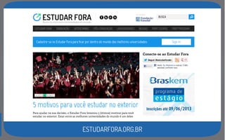 ESTUDARFORA.ORG.BR