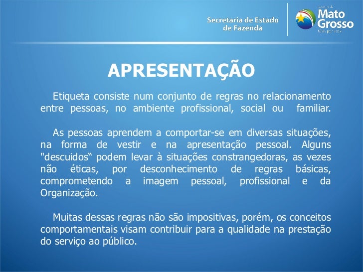 Apresentacao slide profissional
