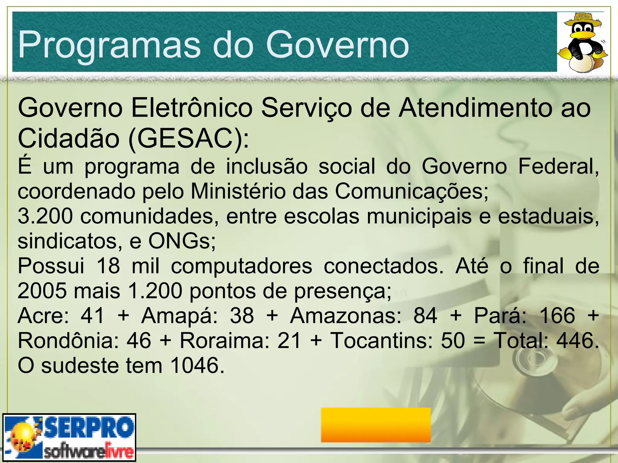 Educação de qualidade (interativa); 