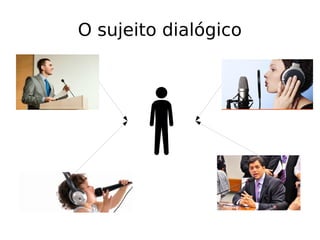 O sujeito dialógico
 