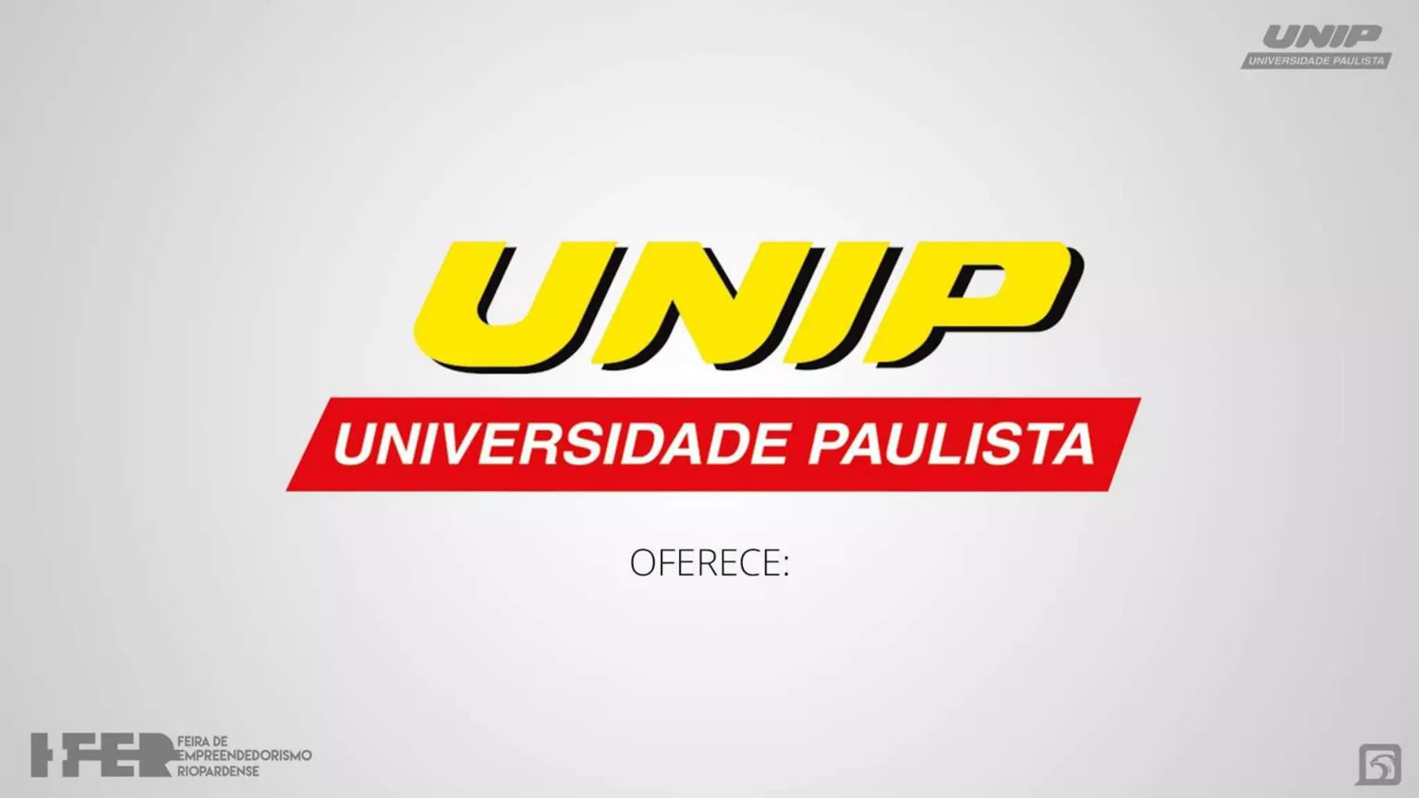 Apresentação - 1ª FER - Feira de Empreendedorismo Rio-pardense