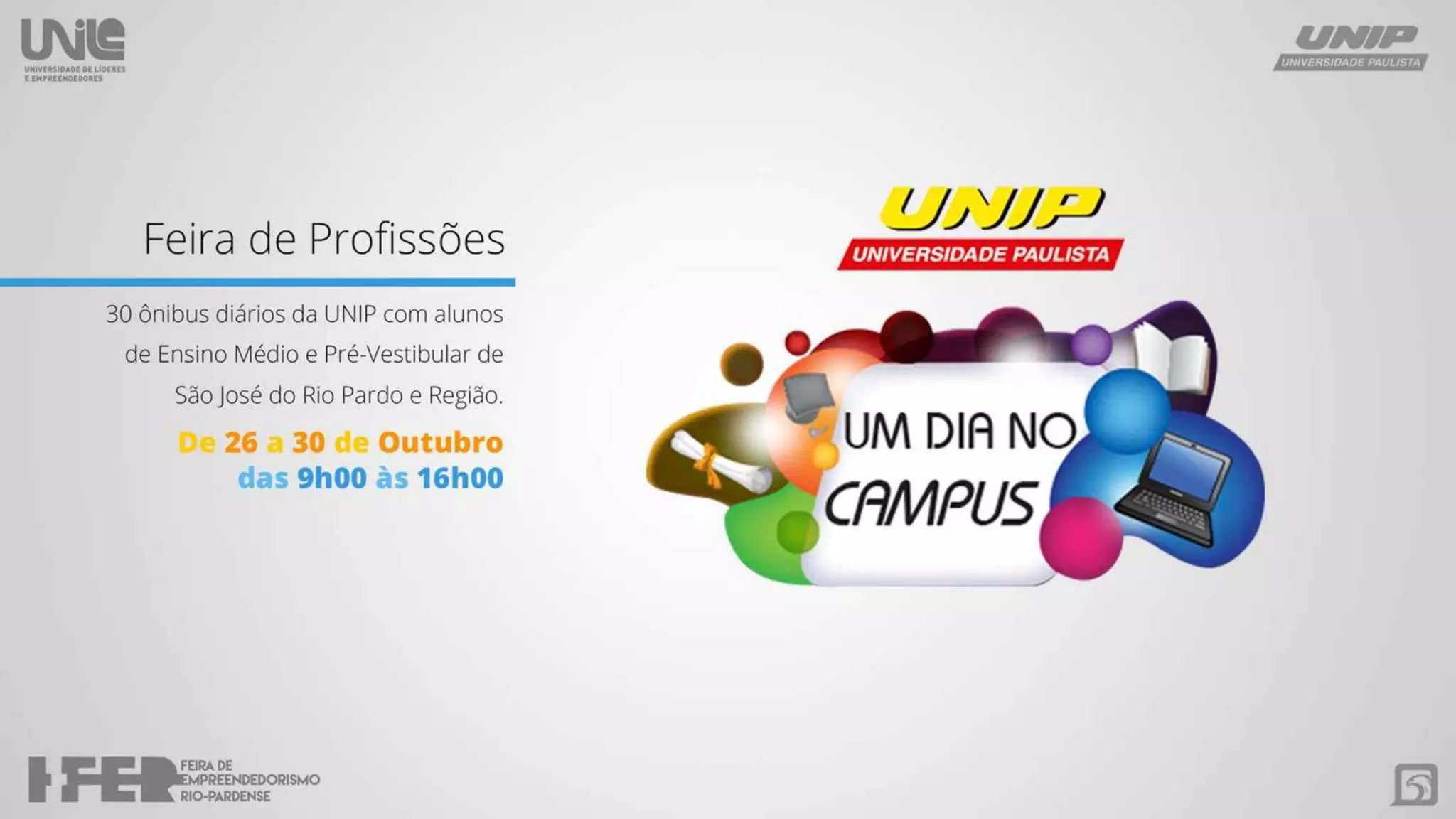 Apresentação - 1ª FER - Feira de Empreendedorismo Rio-pardense