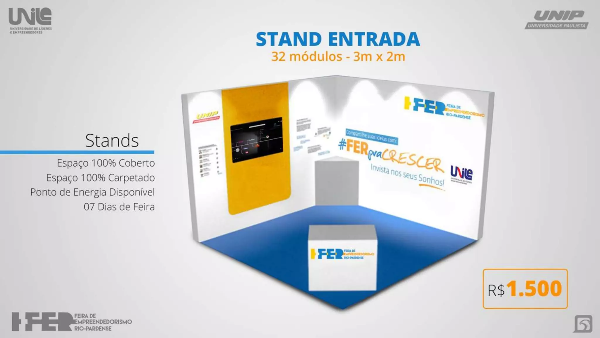 Apresentação - 1ª FER - Feira de Empreendedorismo Rio-pardense